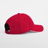 MOD. B195R:Classic Red, 100% polyester, White, One Size